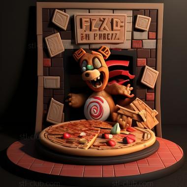 3D модель St FNaF 6 Симулятор Пиццерии (STL)